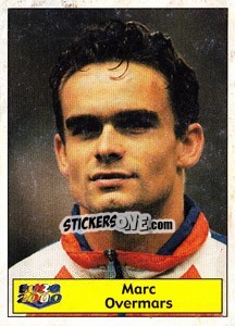 Sticker Marc Overmars - Star Publishing Euro 2000. European Football Championship - NO EDITOR