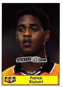 Sticker Patrick Kluivert - Star Publishing Euro 2000. European Football Championship n. 192 - NO EDITOR