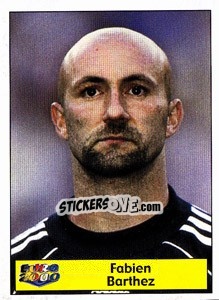 Sticker Fabien Barthez - Star Publishing Euro 2000. European Football Championship n. 195 - NO EDITOR