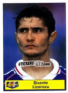 Figurina Bixente Lizarazu - Star Publishing Euro 2000. European Football Championship - NO EDITOR