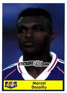 Sticker Marcel Desailly - Star Publishing Euro 2000. European Football Championship n. 200 - NO EDITOR