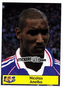 Sticker Nicolas Anelka - Star Publishing Euro 2000. European Football Championship - NO EDITOR