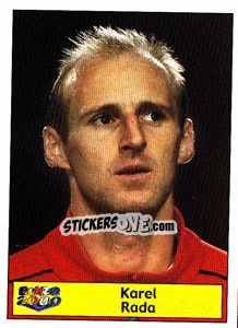 Sticker Karel Rada - Star Publishing Euro 2000. European Football Championship - NO EDITOR