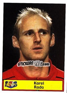 Sticker Karel Rada - Star Publishing Euro 2000. European Football Championship n. 213 - NO EDITOR