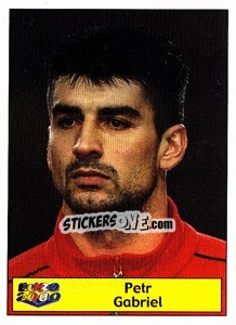Sticker Petr Gabriel - Star Publishing Euro 2000. European Football Championship - NO EDITOR