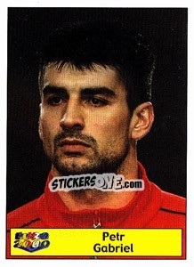 Sticker Petr Gabriel - Star Publishing Euro 2000. European Football Championship n. 214 - NO EDITOR
