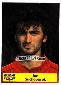 Sticker Jan Suchoparek - Star Publishing Euro 2000. European Football Championship - NO EDITOR