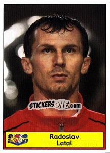 Sticker Radoslav Latal - Star Publishing Euro 2000. European Football Championship - NO EDITOR