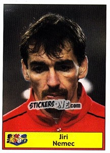 Sticker Jiri Nemec - Star Publishing Euro 2000. European Football Championship - NO EDITOR
