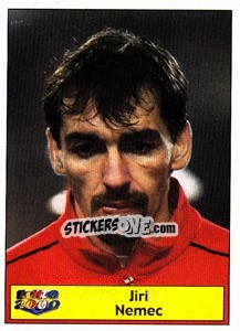 Sticker Jiri Nemec - Star Publishing Euro 2000. European Football Championship n. 217 - NO EDITOR