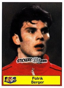 Sticker Patrik Berger - Star Publishing Euro 2000. European Football Championship n. 220 - NO EDITOR