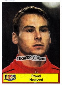 Sticker Pavel Nedved - Star Publishing Euro 2000. European Football Championship - NO EDITOR