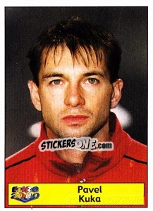 Sticker Pavel Kuka - Star Publishing Euro 2000. European Football Championship - NO EDITOR