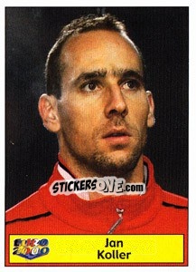 Cromo Jan Koller - Star Publishing Euro 2000. European Football Championship - NO EDITOR