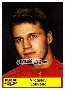Sticker Vratislav Lokvenc - Star Publishing Euro 2000. European Football Championship - NO EDITOR
