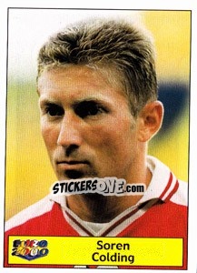 Sticker Soren Colding - Star Publishing Euro 2000. European Football Championship - NO EDITOR