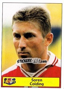 Sticker Soren Colding - Star Publishing Euro 2000. European Football Championship n. 232 - NO EDITOR