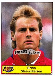 Sticker Brian Steen Nielsen - Star Publishing Euro 2000. European Football Championship n. 233 - NO EDITOR