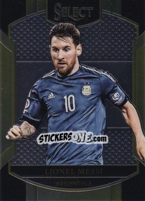 Sticker Lionel Messi - Select Soccer 2016-2017 - Panini