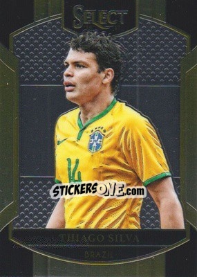 Sticker Thiago Silva - Select Soccer 2016-2017 n. 4 - Panini