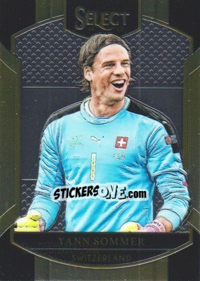 Sticker Yann Sommer - Select Soccer 2016-2017 n. 8 - Panini