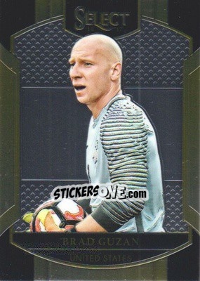 Figurina Brad Guzan - Select Soccer 2016-2017 - Panini