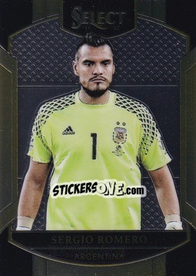 Sticker Sergio Romero - Select Soccer 2016-2017 n. 11 - Panini