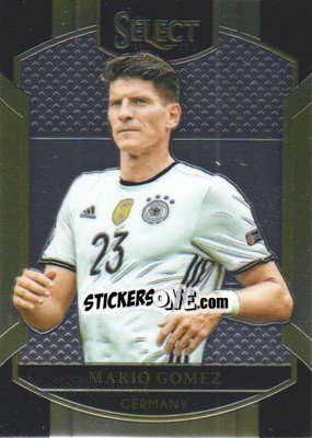 Sticker Mario Gomez - Select Soccer 2016-2017 n. 13 - Panini