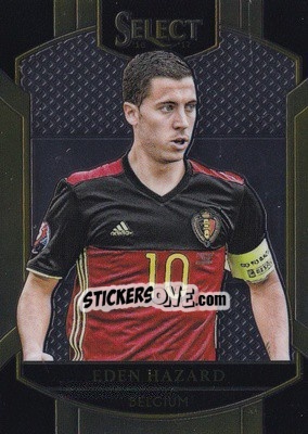 Sticker Eden Hazard - Select Soccer 2016-2017 n. 15 - Panini