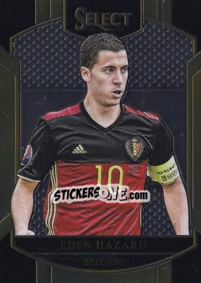 Cromo Eden Hazard - Select Soccer 2016-2017 - Panini