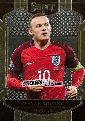 Figurina Wayne Rooney - Select Soccer 2016-2017 - Panini