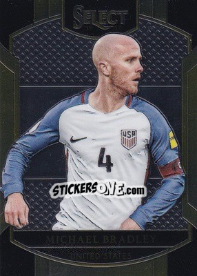 Figurina Michael Bradley - Select Soccer 2016-2017 - Panini