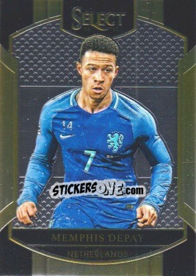 Sticker Memphis Depay - Select Soccer 2016-2017 n. 33 - Panini