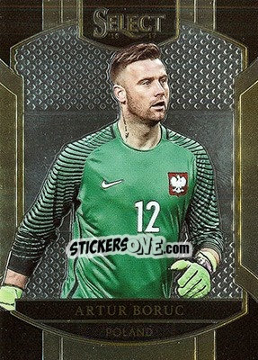 Cromo Artur Boruc - Select Soccer 2016-2017 - Panini