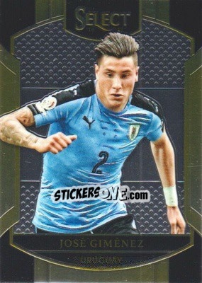 Sticker Jose Gimenez - Select Soccer 2016-2017 - Panini