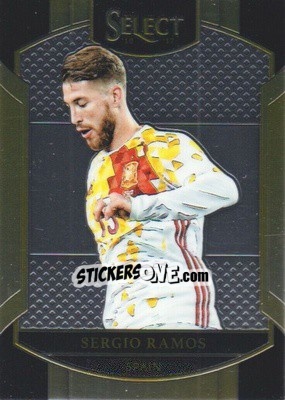 Sticker Sergio Ramos - Select Soccer 2016-2017 n. 38 - Panini