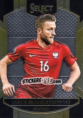 Sticker Jakub Blaszczykowski - Select Soccer 2016-2017 n. 43 - Panini