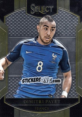 Sticker Dimitri Payet - Select Soccer 2016-2017 n. 65 - Panini