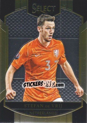 Sticker Stefan de Vrij - Select Soccer 2016-2017 - Panini