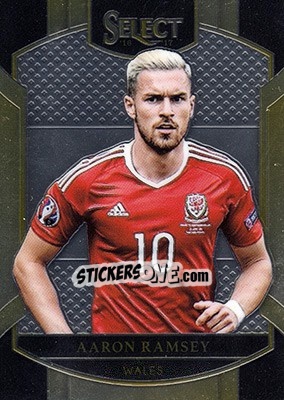 Sticker Aaron Ramsey - Select Soccer 2016-2017 n. 74 - Panini