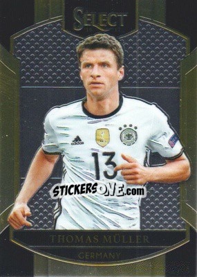 Sticker Thomas Muller - Select Soccer 2016-2017 n. 75 - Panini