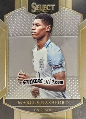 Sticker Marcus Rashford - Select Soccer 2016-2017 - Panini