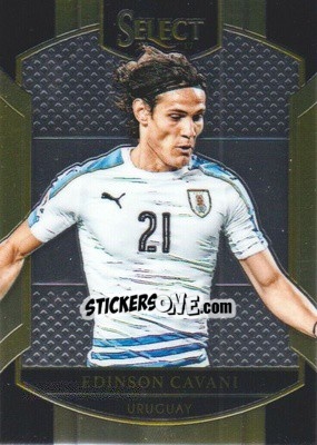 Figurina Edinson Cavani - Select Soccer 2016-2017 - Panini