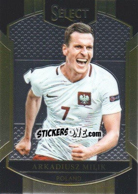 Sticker Arkadiusz Milik - Select Soccer 2016-2017 n. 81 - Panini