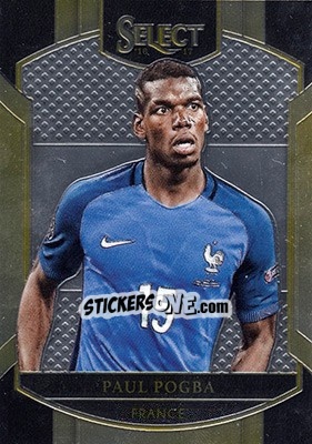 Figurina Paul Pogba - Select Soccer 2016-2017 - Panini