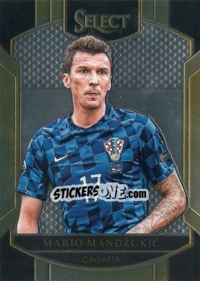 Sticker Mario Mandzukic - Select Soccer 2016-2017 - Panini