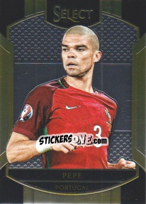 Figurina Pepe - Select Soccer 2016-2017 - Panini