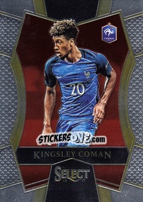 Sticker Kingsley Coman - Select Soccer 2016-2017 n. 112 - Panini