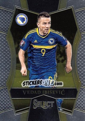 Sticker Vedad Ibisevic - Select Soccer 2016-2017 - Panini