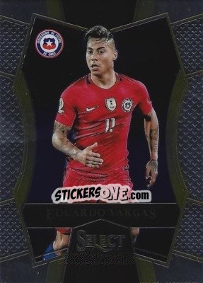Sticker Eduardo Vargas - Select Soccer 2016-2017 - Panini